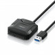 Переходник-адаптер | USB 3.0 на SATA 2.5"/3.5" (HDD/SSD) | UGREEN CR108